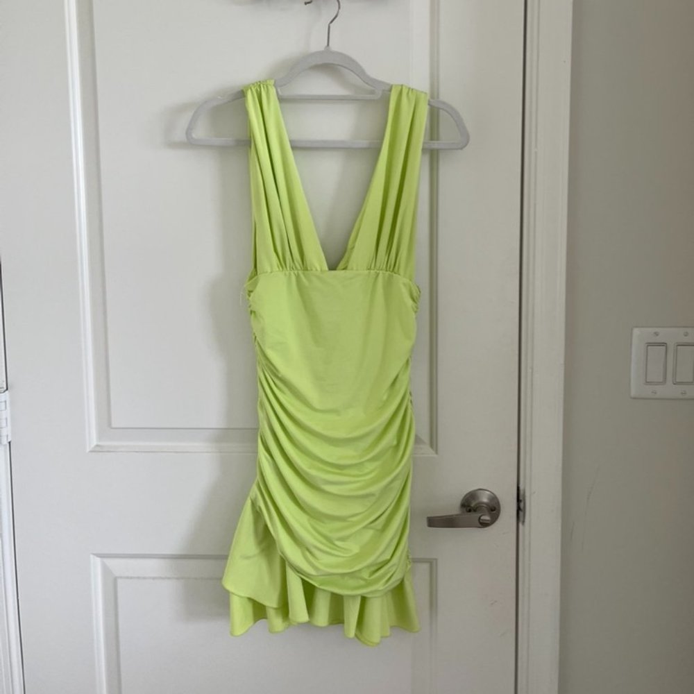 light green y2k dress - princess polly